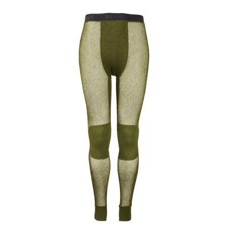 Чоловічі термоштани Brynje of Norway Tactical Wool Thermo Longs зелений Olive Green
