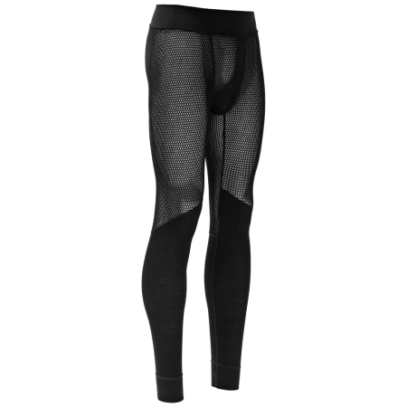 Чоловіча функціональна нижня білизна Devold Wool Mesh Pro Longs Man чорний Black