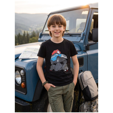 Дитяча футболка Alpine Pro Ecomo 4 Black