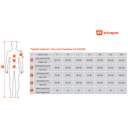 Чоловіча велофутболка Etape Freetime 2.0