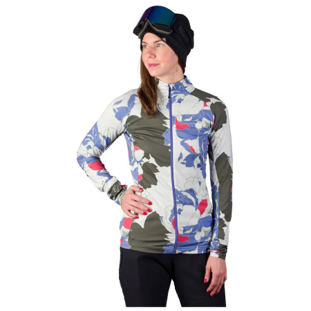 Жіноча кофта Northfinder Tiara бежевий/зелений multicolorprint