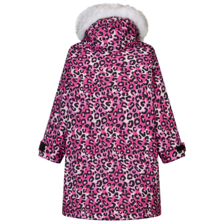 Дитяче водонепроникне пальто Regatta Junior Waterproof Changing Robe Pro Pink