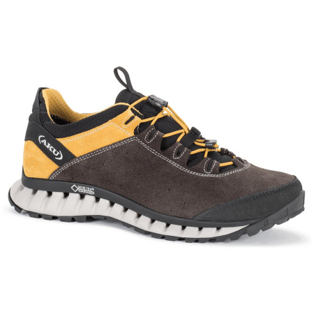 Чоловічі черевики Aku Climatica Suede GTX чорний/жовтий Anthracite/Yellow