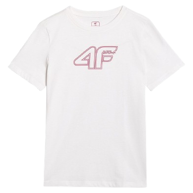 Жіноча футболка 4F Tshirt F2388 білий WHITE