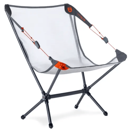 Стілець NEMO Equipment Moonlite Elite Reclining Camp Chair сірий/помаранчевий Goodnight Gray