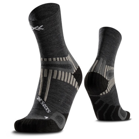 Шкарпетки X-Socks Hike Perform Merino Ankle сірий