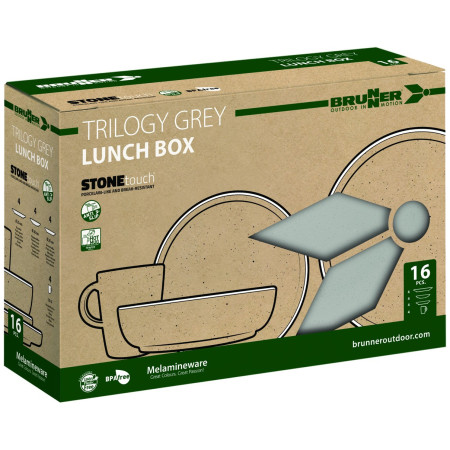 Набір посуду Brunner Lunch Box Trilogy Grey