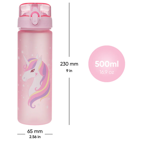 Дитяча пляшечка Baagl Пляшка для пиття з тритану 500 мл