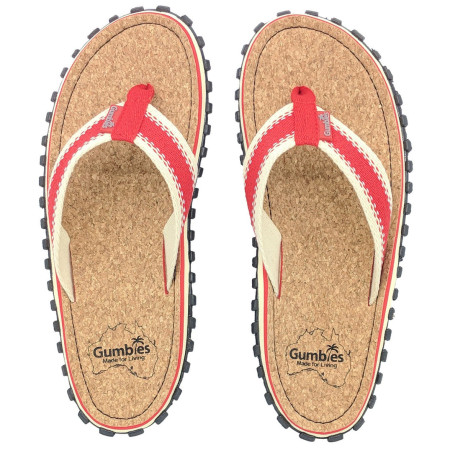 В'єтнамки Gumbies Corker Natural Cork - Red