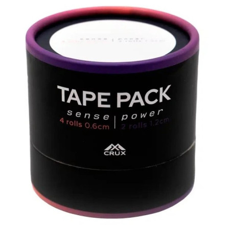 Стрічка для тейпування CRUX Tape Pack - Sense 0,6 + Power 1,2 cm, 60 m