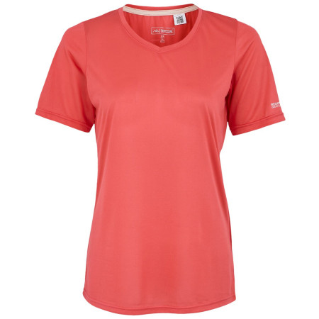 Жіноча футболка Regatta W Fingal V-Neck II червоний Peach Bloom