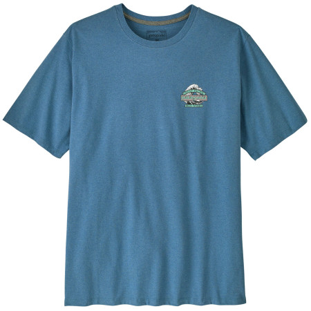 Чоловіча футболка Patagonia Great Waves Responsibili-Tee синій Shore Blue