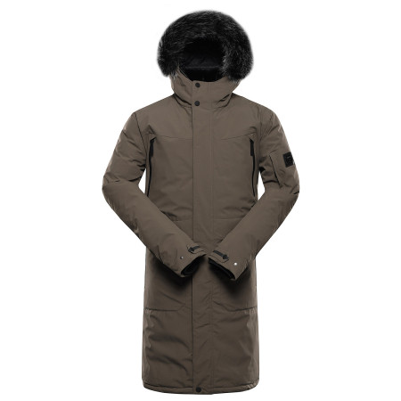 Чоловіче зимове пальто Alpine Pro Wuss 2 бежевий Natural