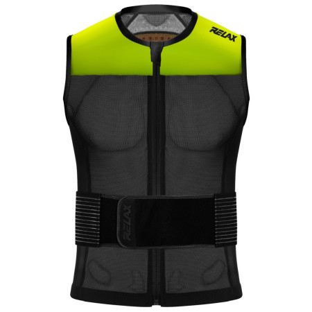 Дитячий захист для спини Relax Speedmaster Evo Jr. чорний/жовтий černá, neon žlutá