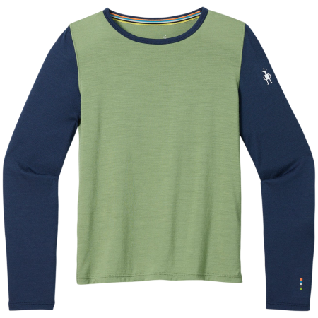 Дитяча функціональна футболка Smartwool Kids' Classic Merino Blend Base Layer Cr