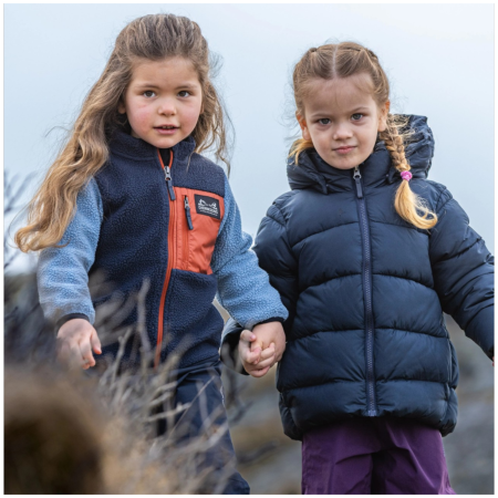 Дитяча толстовка Didriksons Anten Kids Fullzip 2 Winter Blue