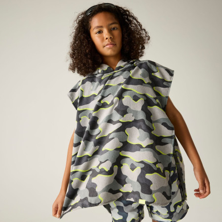 Дитяче пончо Regatta Kids Towel Robe DrkStrmCamo