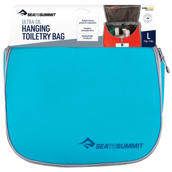 Косметичка Sea to Summit Ultra-Sil Hanging Toiletry Bag Large синій