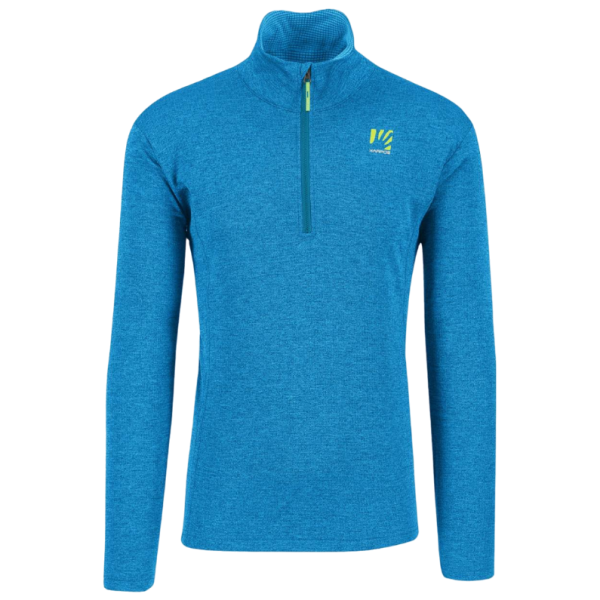 Чоловіча толстовка Karpos Pizzocco Half Zip блакитний Diva Blue/Midnight