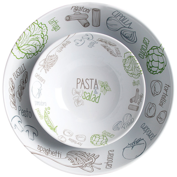 Набір мисок Brunner Pasta&Salad Bowl Set білий