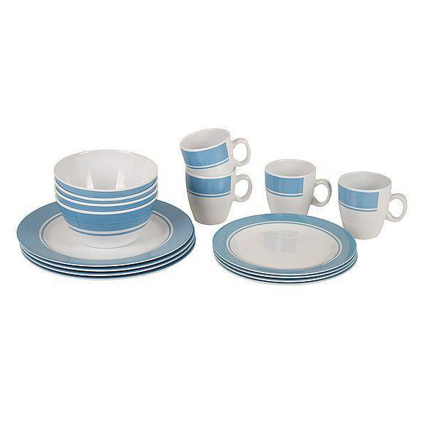 Набір посуду Bo-Camp Dinner set 16