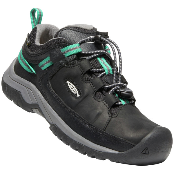 Дитячі черевики Keen Targhee Low Wp Youth чорний/синій