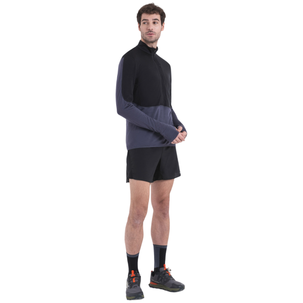Чоловіча функціональна толстовка Icebreaker M Mer 200 Realfleece Descender LS Half