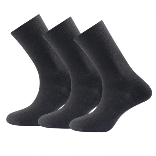 Ponožky Devold Daily light sock 3PK černá
