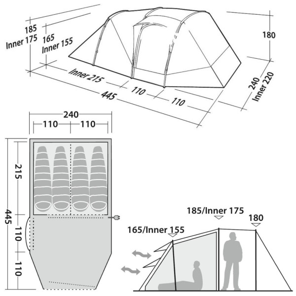 Намет Robens Double Dreamer 4 (2022)