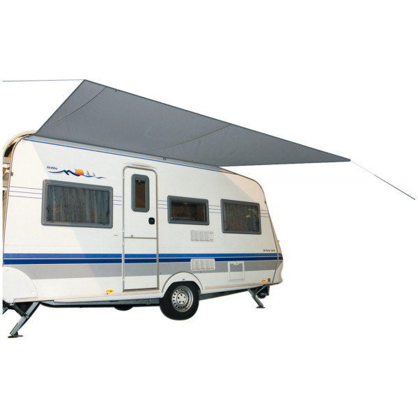 Тент Bo-Camp Travel L - 4,6 x 2,4 m сірий