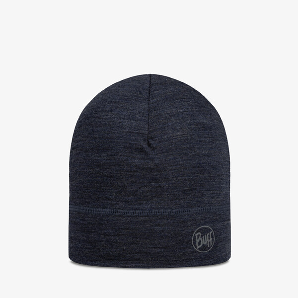 Шапка Buff Merino Lightweight Beanie темно-синій NIGHT BLUE