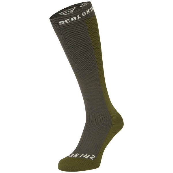 Непромокаючі шкарпетки SealSkinz Worstead зелений Olive