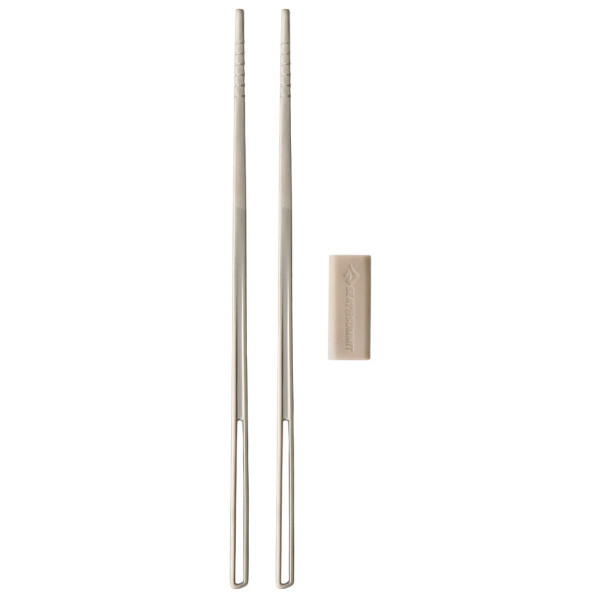 Столовий прибор Sea to Summit Detour Stainless Steel Chopsticks срібний Stainless Steel Grey