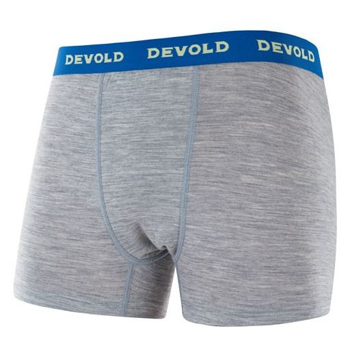 Boxerky Devold Breeze Man Boxer šedá grey melange