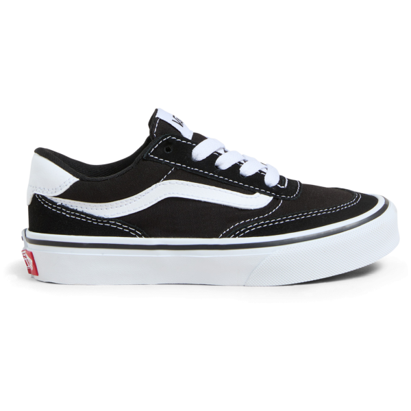 Дитячі черевики Vans Brooklyn Ls чорний/білий Suede/Canvas Black/White