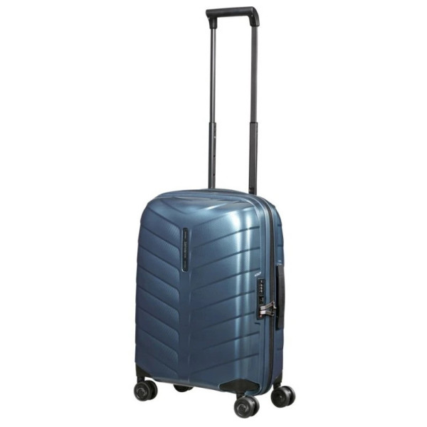 Валіза на колесах Samsonite Attrix 55 синій Steel Blue