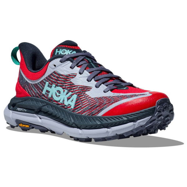 Жіночі черевики Hoka W Mafate Speed 4 червоний Cerise / Stormy Skies