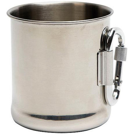 Hrnek Bo-Trail Mug Stainless Steel s karabinou