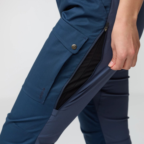 Жіночі штани Fjällräven Abisko Hybrid Trail Trousers W