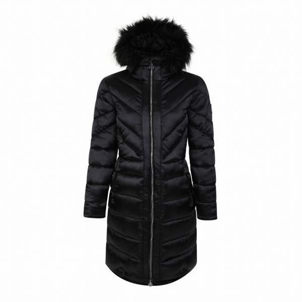 Жіноче пальто Dare 2b Suppression Long Jk чорний Blk/BlkShine