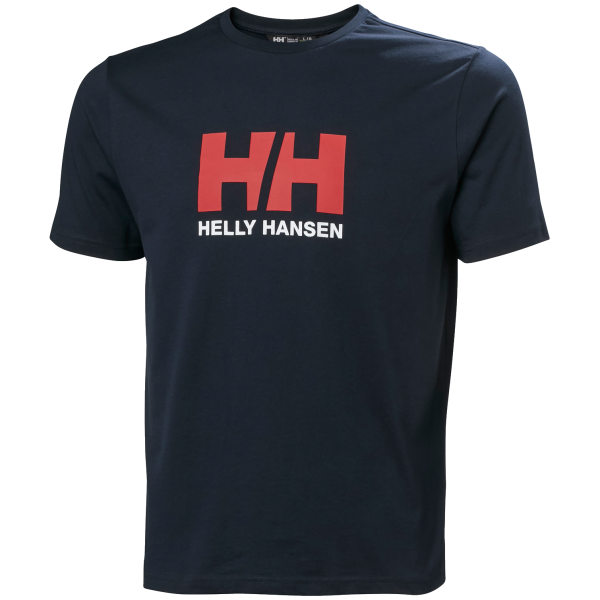 Чоловіча футболка Helly Hansen Hh Logo T-Shirt 3.0 темно-синій Navy