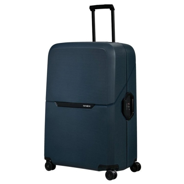 Валіза на колесах Samsonite Magnum Eco 81 темно-синій Midnight Blue