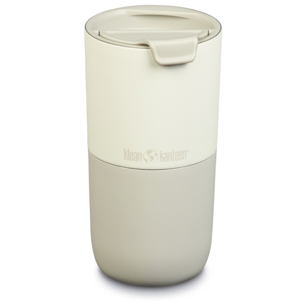Термокружка Klean Kanteen Rise 16oz Tumbler (w/ Flip Lid) сірий/білий Tofu