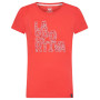 Жіноча футболка La Sportiva Pattern T-Shirt W червоний