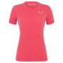 Жіноча функціональна футболка Salewa Pedroc Amr W Seamless T-Shirt кораловий