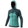 Жіноча куртка Dynafit Tour Wool Thermal W Hoody синій/зелений