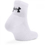 Шкарпетки Under Armour Core QTR 3PK
