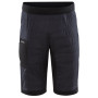 Чоловічі зимові шорти Craft Core Nordic Training Insulate чорний/сірий