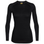 Dámské triko Icebreaker Women's 150 Zone LS Crewe černá Black/Mineral
