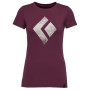 Жіноча футболка Black Diamond Chalked Up Tee фіолетовий